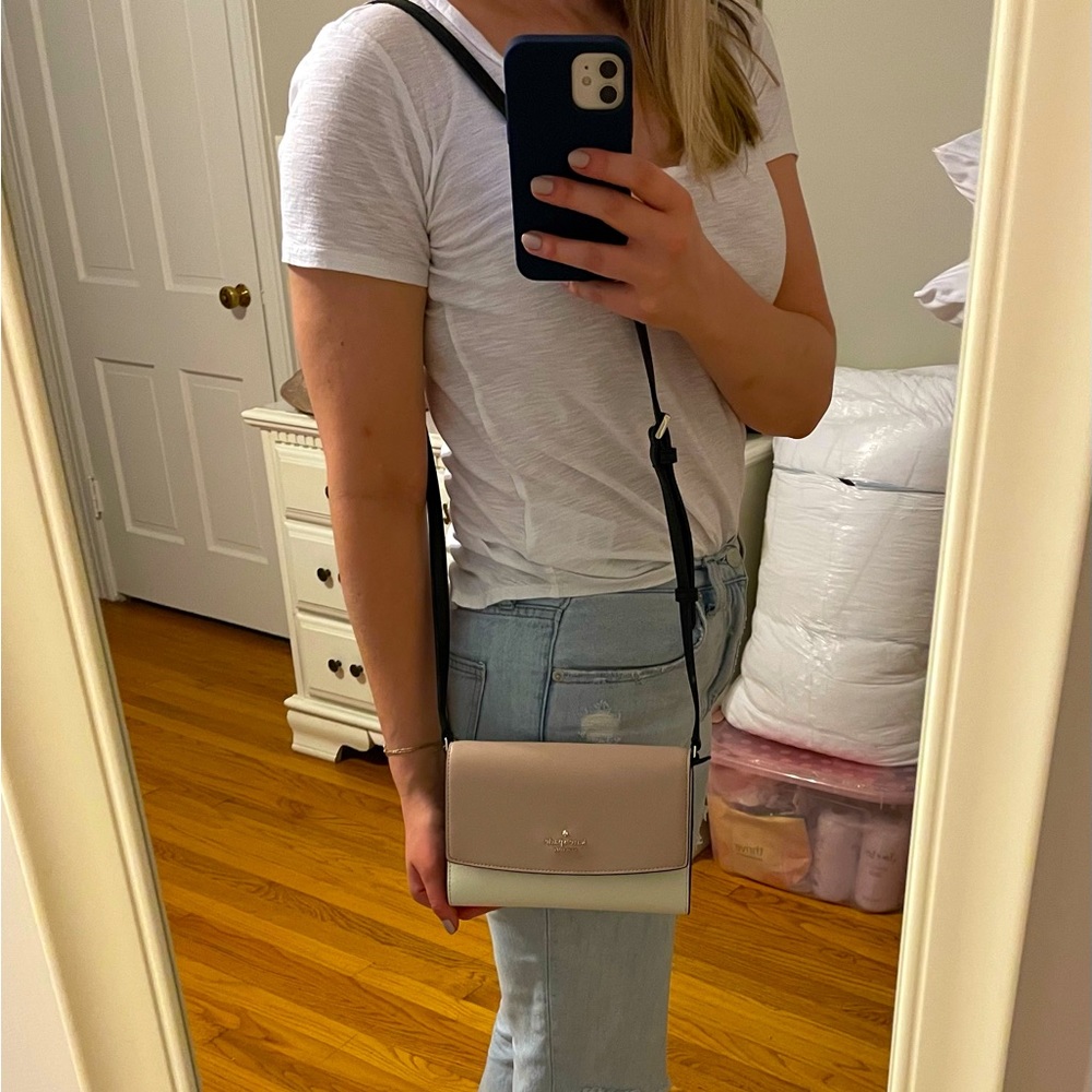 Two Toned Kate Spade Crossbody / Wallet